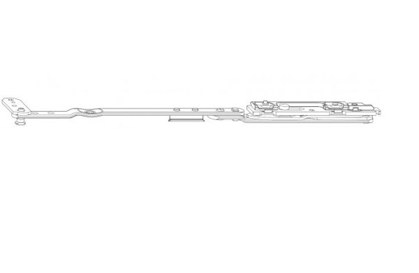 Ножницы на раме 601-800 прав. NT АЛЮМИНИЙ DESIGNO 624508