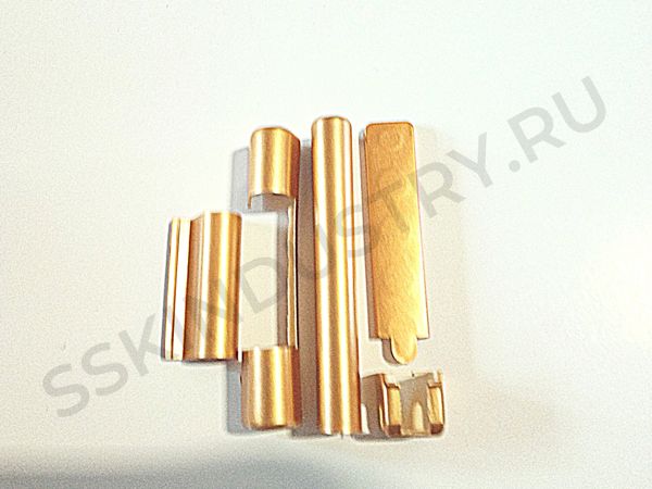 Декоративные накладки REZE золото матовое (5 штук комплект)