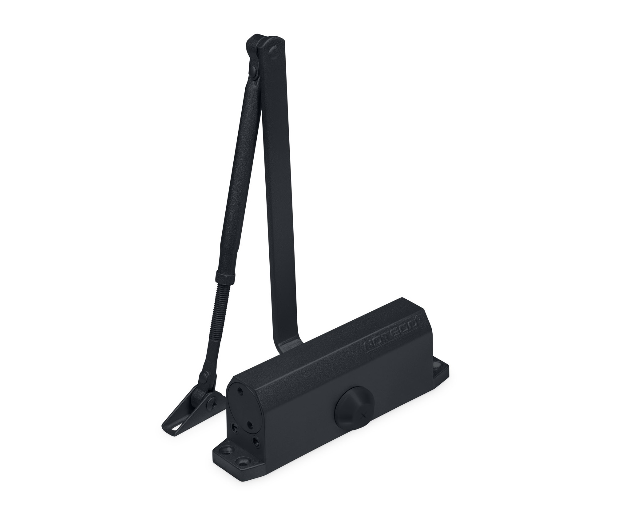Доводчик NOTEDO DC-120, EN3/4/5, 140 кг, 1200 мм, RAL 9005 чёрный Доводчик NOTEDO DC-120, EN3/4/5, 140 кг, 1200 мм, RAL 9005 чёрный