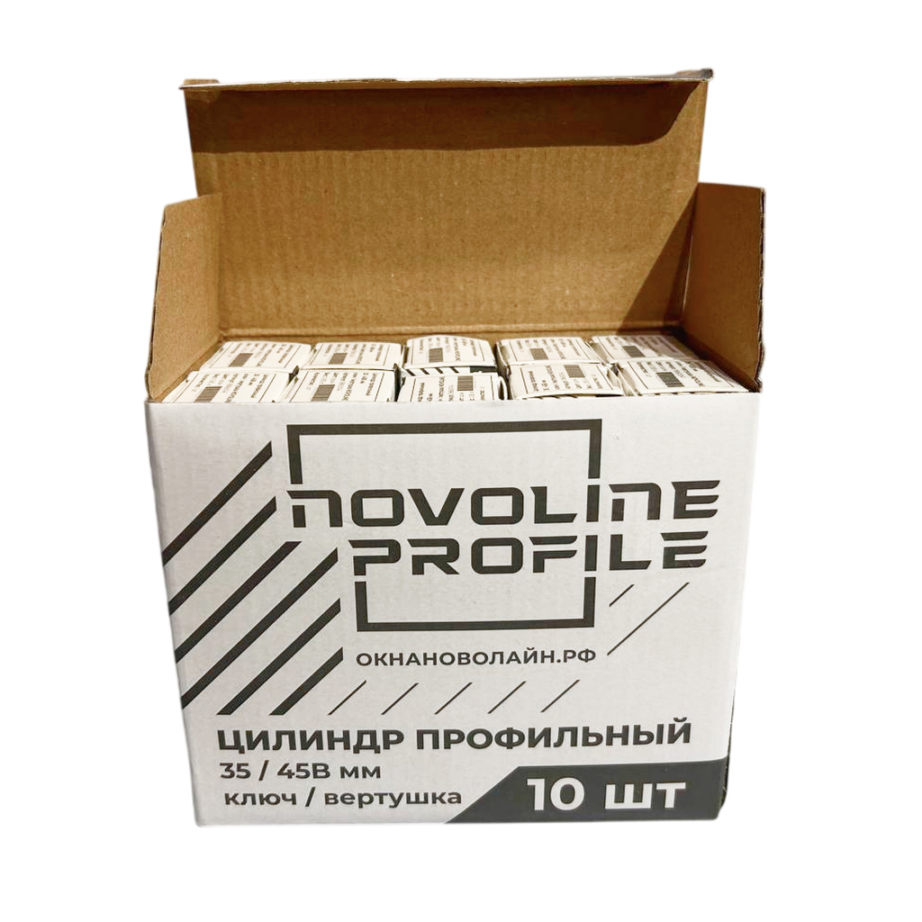 Цилиндр профильный NOVOLINE ОПТИМА, 35/45В мм, ключ/вертушка Цилиндр профильный NOVOLINE ОПТИМА, 35/45В мм, ключ/вертушка